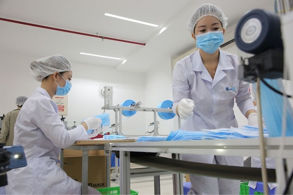 Việt Nam đã xuất khẩu hơn 1,13 tỷ khẩu trang y tế các loại trong 10 tháng