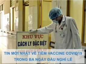 Tin mới nhất về tiêm vaccine COVID19 trong ba ngày đầu nghỉ lễ